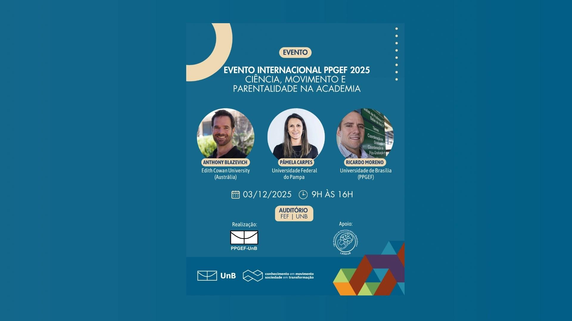 Evento Internacional do PPGEF 2025